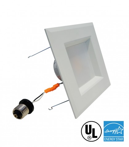 Retrofit Square 6" Dowlight LED Dimmable